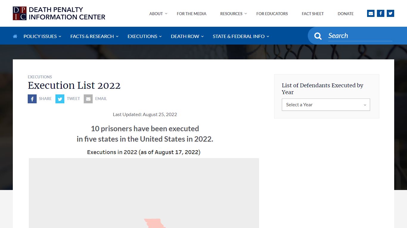 2022 | Death Penalty Information Center